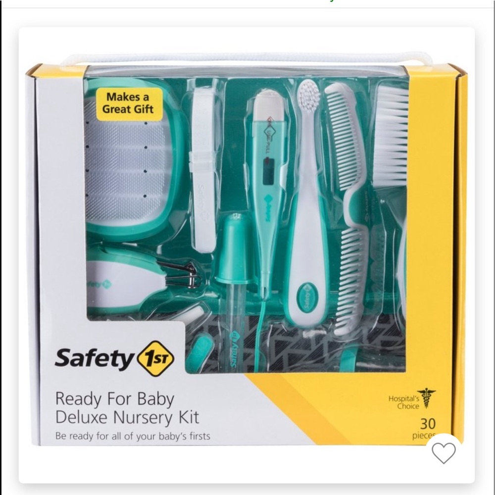 Brand new unopened Safety 1st Ready for baby Deluxe nursery kit 30 pc
